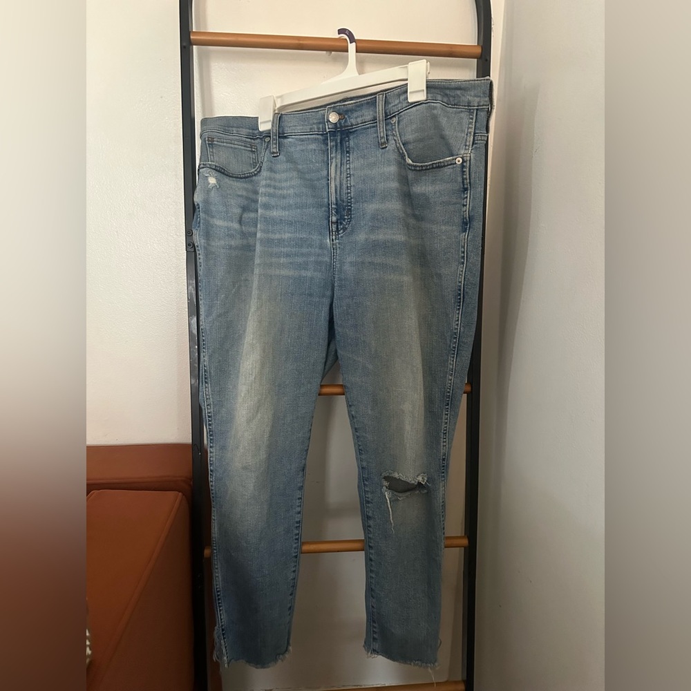 Madewell High Rise Skinny Crop Jean